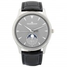 fake Jaeger LeCoultre Master Ultra Thin Moon White Gold Automatic Men's Watch