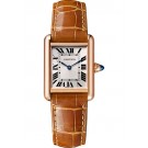 Best Cartier Tank Louis Silvered Beaded Dial Ladies Hand Wound WGTA0010 Replica Watch sale