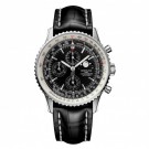 Breitling Navitimer 1461 Limited Edition Crocodile Leather Black Watch Replica A1937012/BA57/760P
