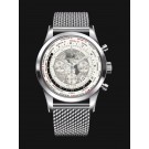 Breitling Transocean Chronograph Unitime AB0510U0/A790/152A Stainless Steel clone Watch