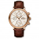 Replica l IWC Portofino Chronograph Rose Gold Automatic Mens Watch IW391020