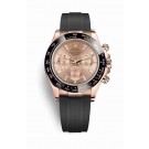 fake Rolex Cosmograph Daytona 18 ct Everose gold 116515LN Pink Dial Watch
