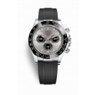 fake Rolex Cosmograph Daytona 18 ct white gold 116519LN Steel black Dial Watch