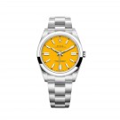 Rolex Oyster Perpetual 41 Yellow Dial Oyster Bracelet replica