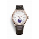 Rolex Cellini Moonphase 18 ct Everose gold 50535 White Dial Watch fake