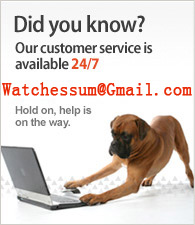 Our customer service is available 24/7.Mail us watchessum@gmail.com.